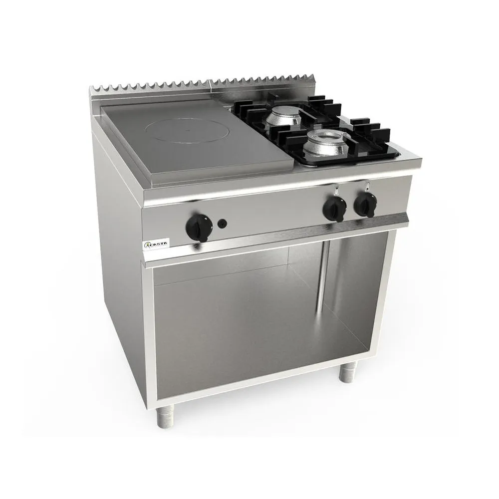 L7TPG2BA.1M1G-aragaz-profesional-masina-gatit-casta-inox-placa-radianta-2-arzatoare-gaz-putere-gaz-16.5kw-seria-lady-700-suport-deschis-pecef-profesionale