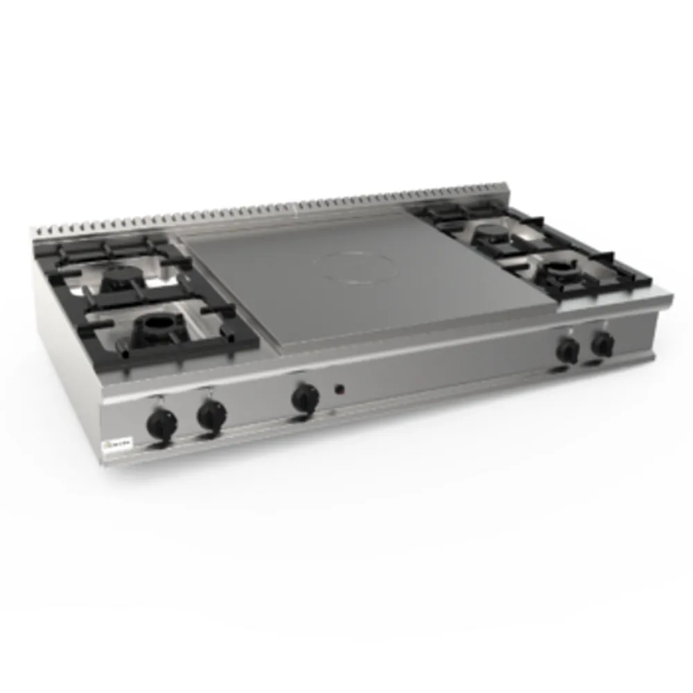 LQTPG8BB-masina-gatit-casta-inox-placa-radianta-banc-gaz-4-arzatoare-putere-gaz-37.8kw-seria-lady-q-900-pecef-profesionale
