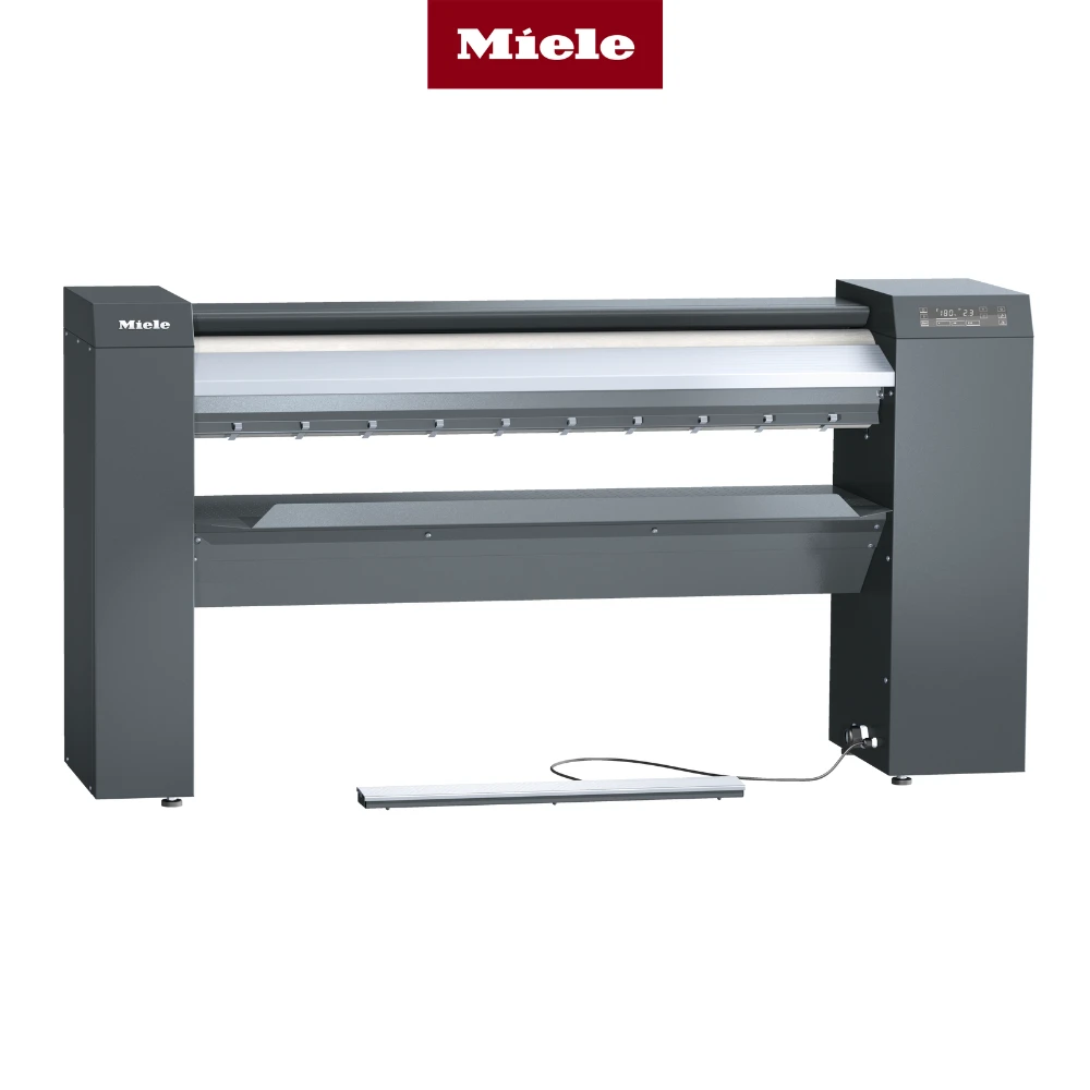 PRI214ELSTWIG-calandru-incalzit-electric-miele-tambur-inaltime-operare-flexibila-dimensiune-rola-1400-mm-210-mm-viteza-variabila-pecef-profesionale