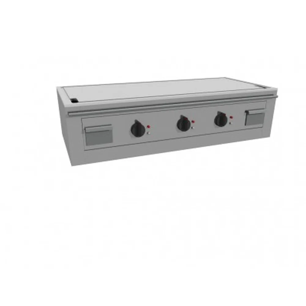 TEP3B120E-teppanyaki-casta-banc-3-suprafete-gatit-electric-putere-3-x-5.4kw-pecef-profesionale