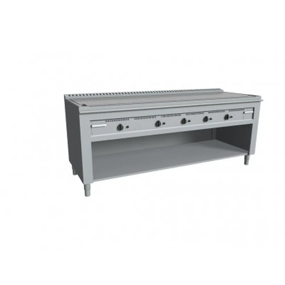 TEP5200G-teppanyaki-casta-5-suprafete-gatit-gaz-putere-5-x-5.8kw-suport-deschis-pecef-profesionale