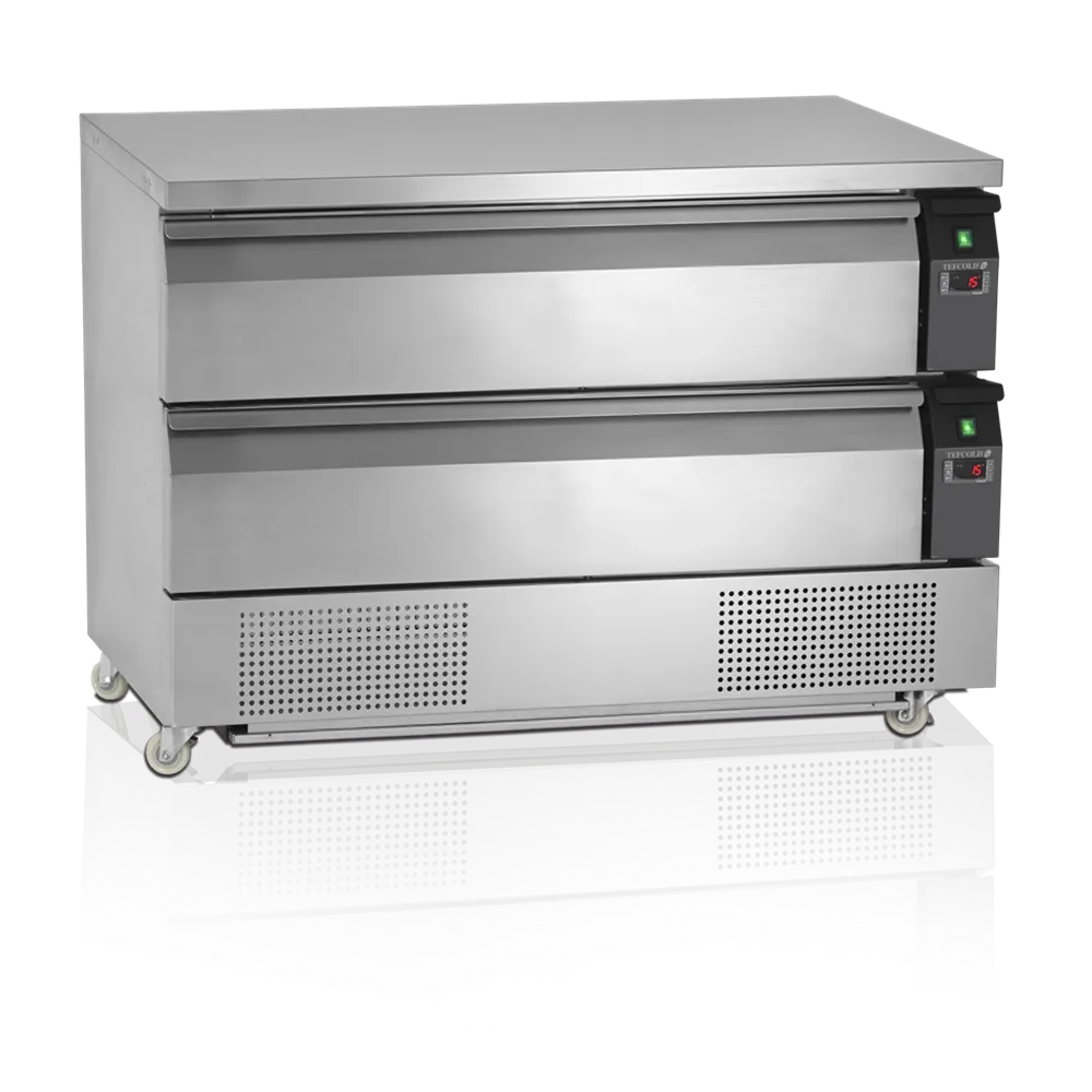 masa-rece-tefcold-fast-food-2-sertar-21-°c-+4-°c-congelare-refrigerare-volum-154-l-consum-anual-3712kwh-pecef-profesionale-UD2-3