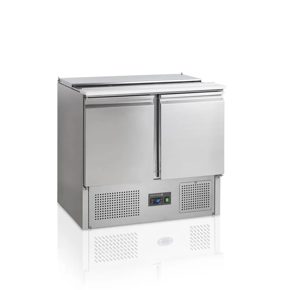 masa-rece-tefcold-fast-food-tip-saladette-2-usi-compartiment-sosuri-+2-°c-+10-°c-volum-230-l-consum-anual-767kwh-pecef-profesionale-SA920
