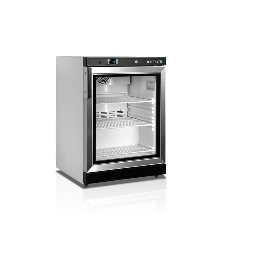 vitrina-rece-verticala-tefcold-24-°c-10-°c-o-usa-volum-120-l-consum-anual-913kwh-pecef-profesionale-UF200VG