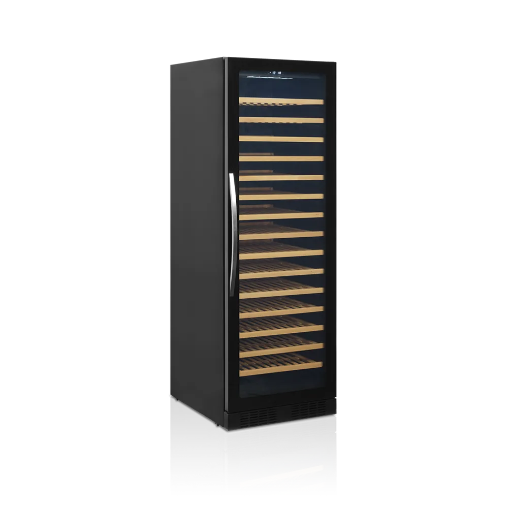 vitrina-vin-tefcold-+5-°c-+18-°c-usa-sticla-15-rafturi-lemn-volum-350-l-consum-anual-158kwh-pecef-profesionale-TFW400-F