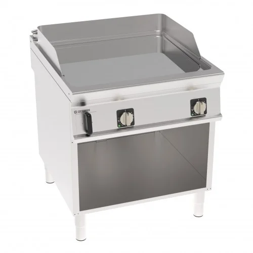 Fry-Top -Tecnoinox-neted-dublu-12 kW-dulap-deschis-suprafață-cromată-380V-linia-900-pecef-profesionale-316271