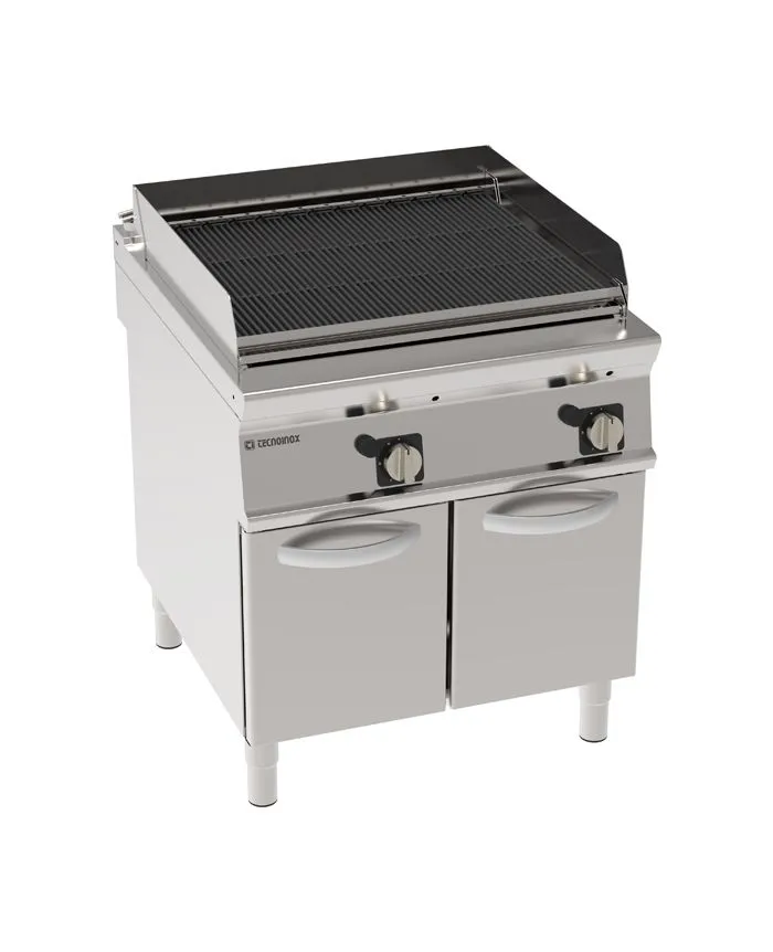 Grill-grătar profesional-Tecnoinox-dublu-suport deschis-gaz-22 kW-linia 900-pecef-profesionale-333113