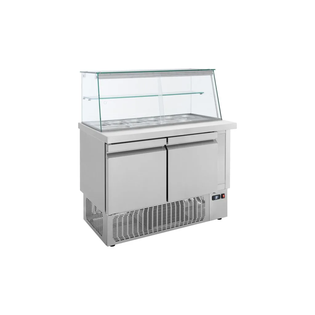 Saladette-110x70x130-cm-incorporabil-cu-vitrina-Bambas-pecef-profesionale-SM-110